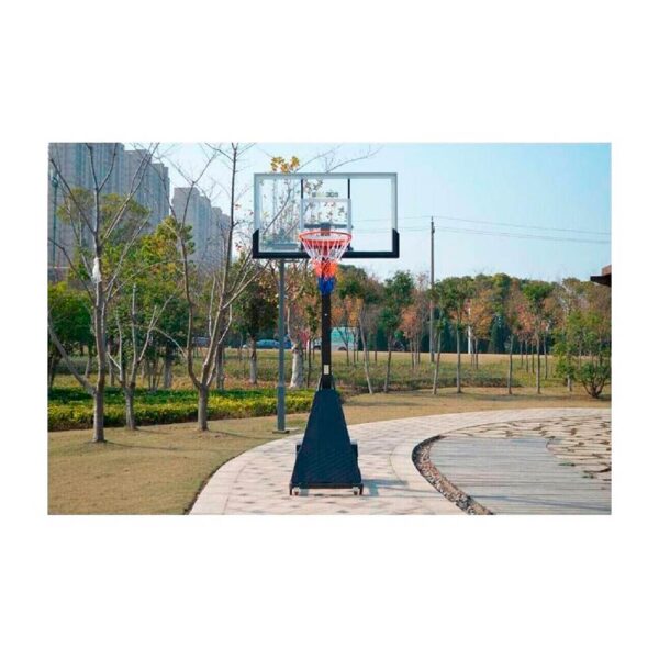 Aro de basquetbol con pedestal profesional lebron pro