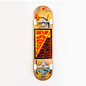 Skateboard anthology lettering - grey light natural