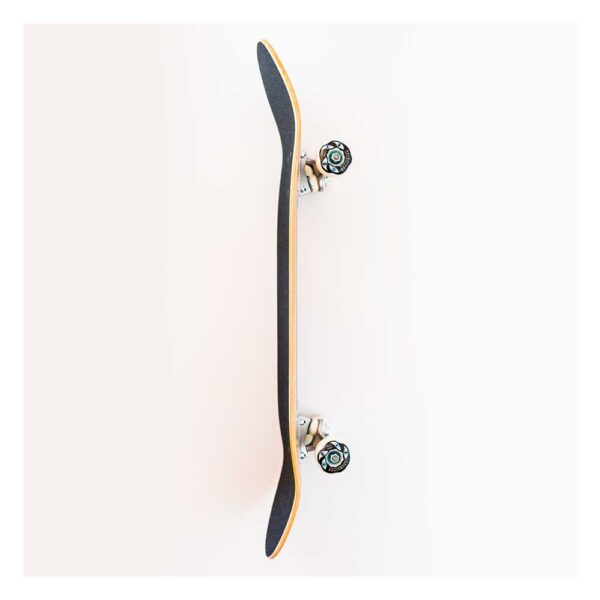 Skateboard anthology lettering - grey light natural